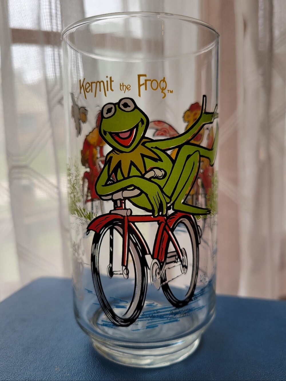 The Great Muppet Caper Kermit & Friends Collectible Glass From McDonald's